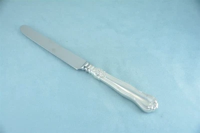 Faca de jantar Tiffany Provence prata esterlina 9-3/4" sem chanfro sem monograma - Imagem 1 de 4