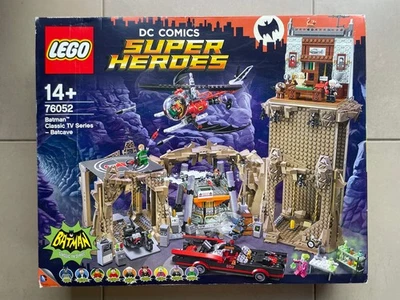 Lego DC Super Heroes Batman Classic TV Series Batcave Set (76052) aposentado novo - Imagem 1 de 2