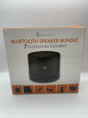 Ematic Bluetooth Speaker Bundle  7 Accessories Included EP218  Brand New Sealed - Image 1 of 3