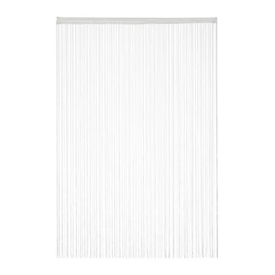 Fadenvorhang weiß Fadengardine Fadenstore Türvorhang 3er Set Polyester waschbar - Bild 1 von 4