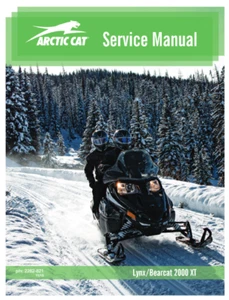 Arctic Cat Lynx Bearcat 2000 Snowmobile Service Manual | 2020 | CD OR USB - Bild 1 von 10
