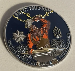 741st Military Intelligence Battalion Army Challenge Coin 2.5" Silent Warriors - Picture 1 of 7