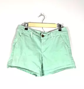 American Eagle Outfitters grüne Midi Stretch Shorts, Größe 10 - Bild 1 von 4