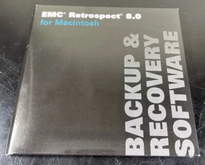 EMC RETROSPECT 8.0 Backup and Recovery For MAC, Multi Server unlimited clients - Image 1 of 3