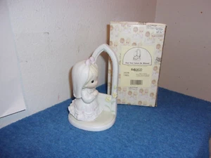 VINTAGE "PRECIOUS MOMENTS" PORCELAIN".MAY YOUR FUTURE BE BLESSED  #525316...1992 - Picture 1 of 5