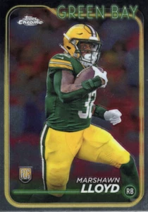Marshawn Lloyd # 251  2024 Topps Chrome Rookie Card - Picture 1 of 2