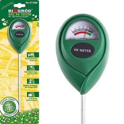 Biogrod Substrat Tester Boden pH-Meter Substratanalyse Fruchtbarkeitsmessgerät - Bild 1 von 1