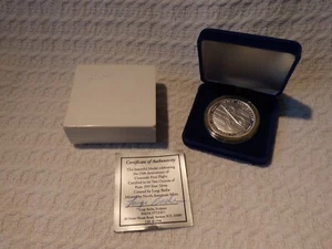 Moneda medalla de plata de 2 oz de América del Norte como nueva - 25 aniversario del Concorde 1994 - Imagen 1 de 10