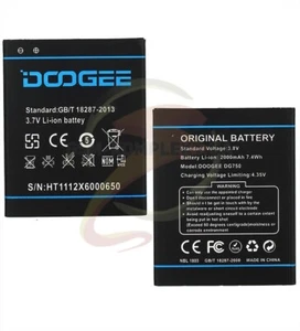 Batteria DOOGEE DG750 per Doogee DG750, (Li-ion 3,8 V 2000 mAh - Foto 1 di 1