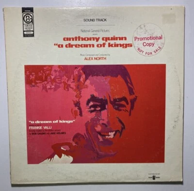 “A DREAM OF KINGS “ Alex North SOUNDTRACK NG1000 PROMO featuring Franki Valli VG - Image 1 of 4