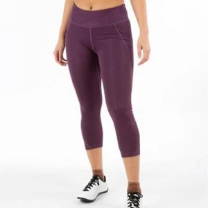 Pearl Izumi Women's Wander Crop Cycling Leggings Medium Dark Purple Pants Gym - Picture 1 of 10