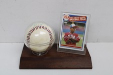 ODDIBE MCDOWELL Autograph USA Card and Rawlings Baseball Set