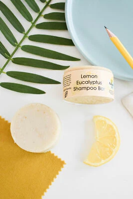 Eucalyptus Lemon  Shampoo Bar, 80g , Suitable for all hair types  - Image 1 of 4
