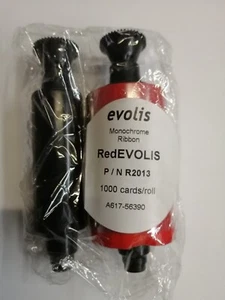 EVOLIS - R2013 ROSSO RED - CARDS ROLL DA 1000 STAMPE - FATTURABILE - Imagen 1 de 1