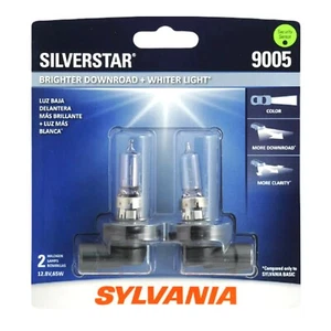 Sylvania 9005 SilverStar High Performance Halogen Headlight Bulbs White (2 Pack) - Picture 1 of 3
