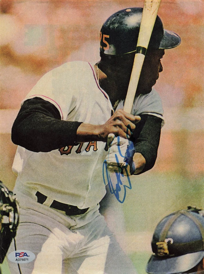 鲍比·邦兹巨人队签名杂志页面亲笔签名 PSA/DNA AO75071 — 第 1/1 张图片