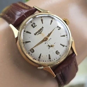 Reloj Longines Automático Hombre Vintage 19A 17Jewels Oro 10K Relleno 1954 - Imagen 1 de 18