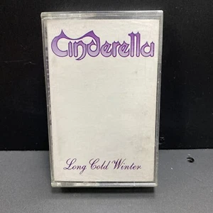 Cinderella Long Cold Winter Cassette Tape 1988 Rock Metal.. - Picture 1 of 5