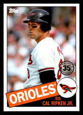 2020 Topps 1985 Topps 35th Anniversary Cal Ripken Jr. #85-13 Baltimore Orioles