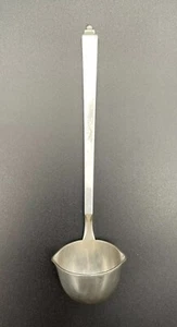 Georg Jensen Sterlingsilber Pyramide Creme Schöpfkelle kein Monogramm frühe Marke 5 1/4 Zoll - Bild 1 von 10