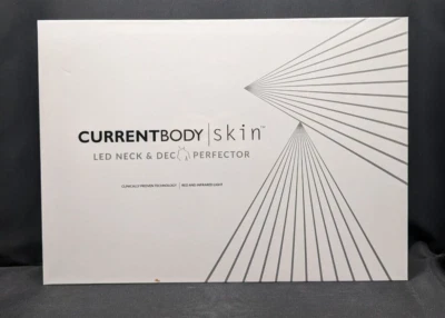 CurrentBody Skin - LED Neck and Dec Perfector  - Anti-Aging LED Mask - Sealed - Image 1 of 4