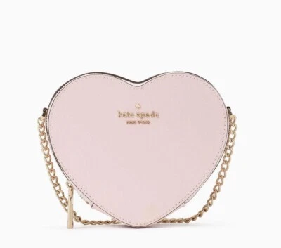 NWT Limited Kate spade Love Shack Mini Heart Crossbody Purse K6063 - Image 1 of 4