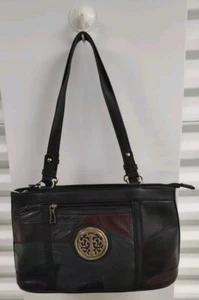 M.C. BOLSO DE MANO MONEDERO MULTICOLOR CUERO TOTE NUEVO CON ETIQUETAS - Imagen 1 de 8