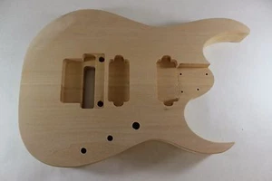 Cuerpo de guitarra UV Universe Jem RG inacabado - JPM - 7 cuerdas - se adapta a cuellos RG - Imagen 1 de 5