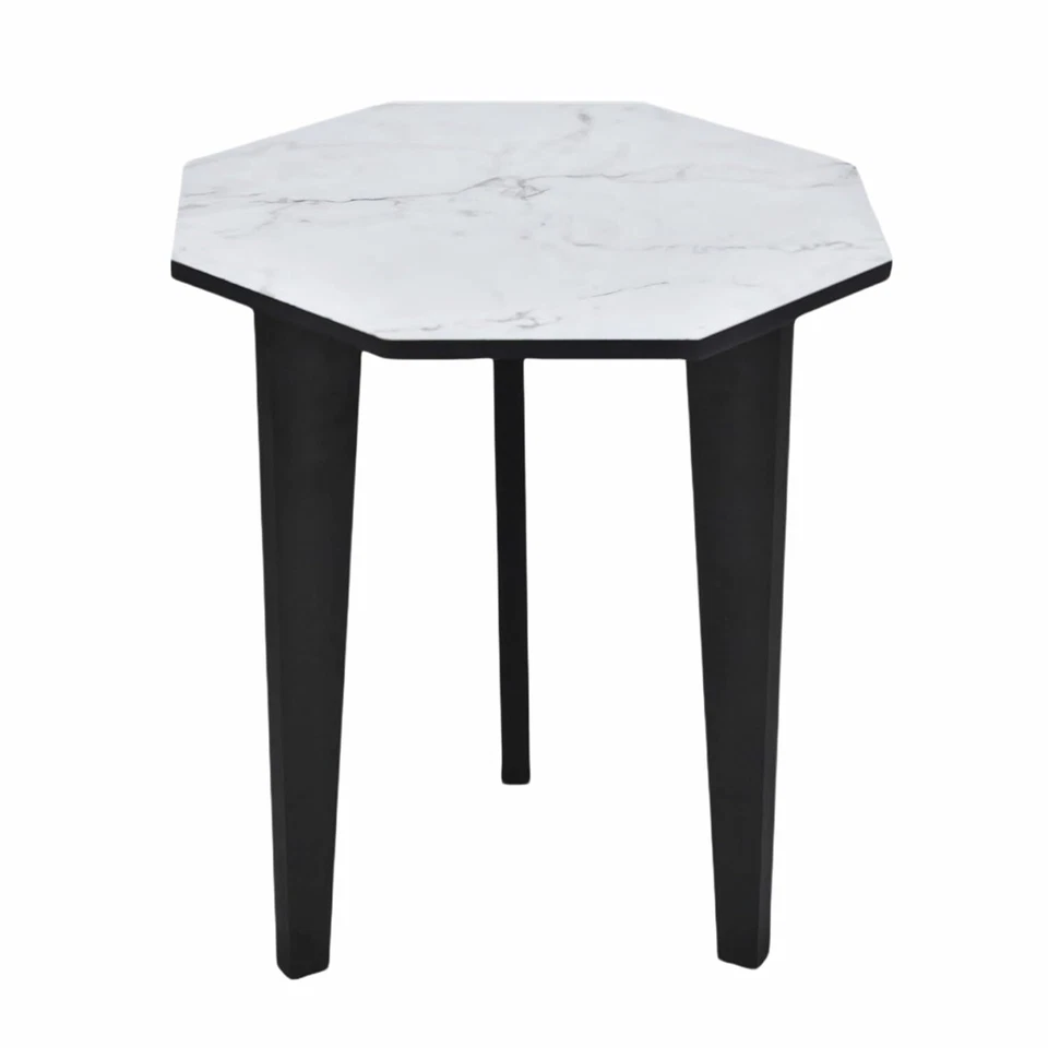 Mesa auxiliar de cama taburete para dormitorio/sala de estar/mesa pequeña/mesa de esquina para dormitorio Foto 1 de 4