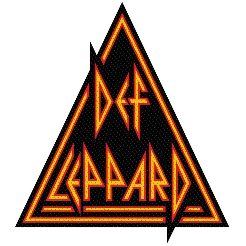 DEF LEPPARD Standard Patch: CUT OUT LOGO : Official Licenced Merchandise gift - Image 1 of 1