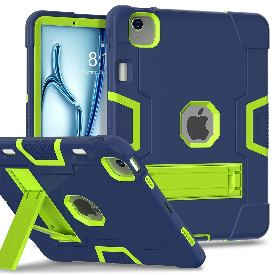 Funda para iPad Air 11 Pulgadas M3 2025/M2 2024 (Air 6ta Generación), Resistente Foto 1 de 1