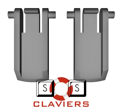 Redragon Karura K502 Keyboard Spare Replacement Tilt Leg Stall Foot Feet Set - Image 1 of 4