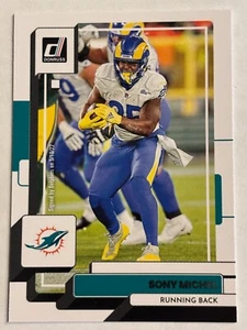 2022 Panini Donruss #16 Sony Michel Miami Dolphins - Picture 1 of 2