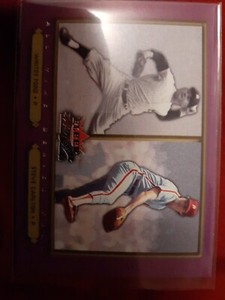 2002 Fleer All Time Series Team Whitey Ford Steve Carlton