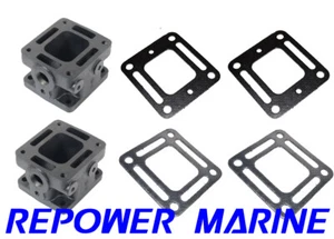 3" Auspuff Spacer / Riser Kit für Mercruiser V6 & V8 93320A13 93320A3 93322A6 - Bild 1 von 2