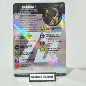 DC Heroclix BATMAN - L052b - LEGACY CARD Batman Team-Up - Picture 1 of 1