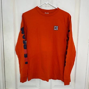 Billionaire Boys Club Ice Cream Langarm-T-Shirt bestickt orange Herren Small - Bild 1 von 6