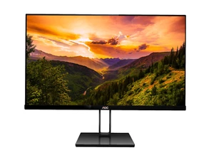 Monitor frameless 27 pollici FHD HDMI ultra sottile AOC 27V2Q IPS LED zero edge IPS - Foto 1 di 23