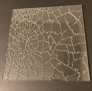 Clear acrylic Shatter Glass puzzle difficult / impossible / gag gift