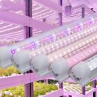 LED Plant Grow Light Sunlike Full Spectrum Flower Hydroponics Dual Tube 60cm HOT