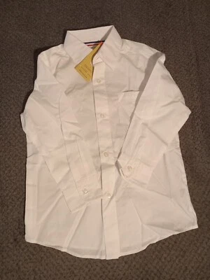 Camisa uniforme blanca manga larga French Toast talla 5t Foto 1 de 4
