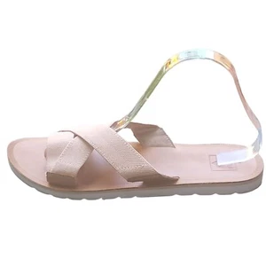 Sandalias Reef Chanclas Voyage Mujer Talla 9 Sin Cordones Tirantes Planas Informales Boho - Imagen 1 de 6