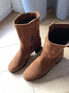 schicke Andrea Sabatini Wildlederstiefel, gr.41, gut erhalten, lässig. - Bild 1 von 6