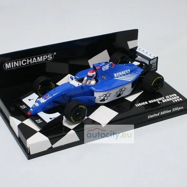 LIGIER RENAULT Js39b Eric Bernard 1994 MINICHAMPS 417940025