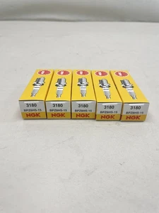 NGK 3180 / BPZ8HS-15 STANDARD NICKEL SPARK PLUG SET OF 4 MARINE BOAT - Picture 1 of 4