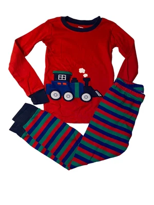 N5!¡GUAU! LN GYMBOREE Gimmies Niños Talla 6 ENTRENAMIENTO Conjunto de Pijama Ajustado Foto 1 de 4