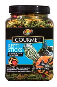Zoo Med Gourmet Reptisticks Floating Aquatic Turtle Dry Food 1ea/4.5 oz - Picture 1 of 1
