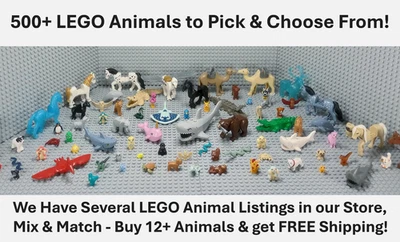 LEGO: Animal Minifigure - Multi-Listing - YOU PICK - Nice Selection - Ships Fast - Image 1 of 3