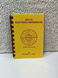 Ugly's Electrical References Revised 1993 Edition George V Hart Book Spiral Bind - Picture 1 of 3