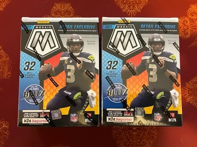 Lot of 2 - 2021 Mosaic Football Blaster Box Factory Sealed NFL - Image 1 of 2